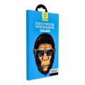 5D MR. MONKEY GLASS IPHONE 12/12 PRO ΜΑΥΡΟ (STRONG PRIVACY)